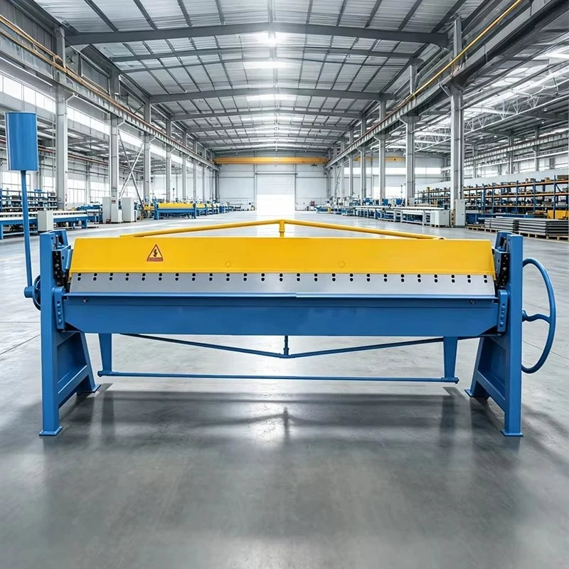 Factory Manual Sheet Metal Folding Machine 2500mm Hand Bending for HVAC Duct Stainless Steel Aluminum Carbon Steel Construction