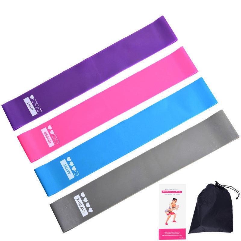 Widerstandsbänder Set – Elastische Fitness Booty Bänder für Yoga, Pilates &amp; Ganzkörpertraining
