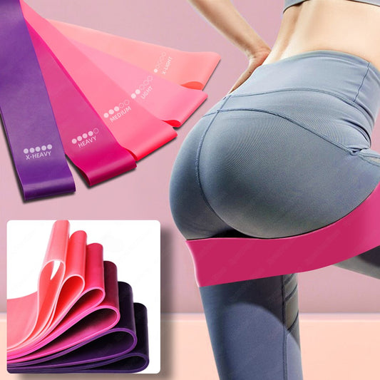 Widerstandsbänder Set – Elastische Fitness Booty Bänder für Yoga, Pilates &amp; Ganzkörpertraining